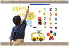 Magnetic Wall for Kids