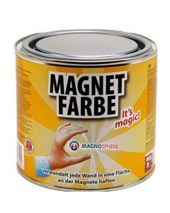 Magnetfarbe - Magnetische wandfarbe - 5 Liter - für eine Fläche von 10m² - 40m²