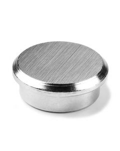 Pinnwand Magnet Memomagnet aus Stahl - Ø 25 mm Neodym (NdFeB) - Haftkraft 14 kg