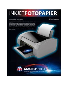 A4 Fotopapier magnetisch Magnetpapier weiß matt – für Inkjet