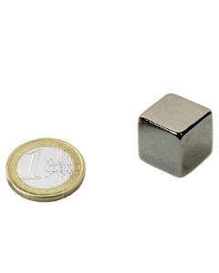 Magnetwürfel Würfel-Magnet 20 x 20 x 20mm Neodym N45 (NdFeB) Nickel – hält 25kg